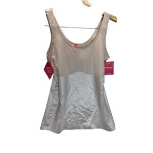 Spanx Thinstincts 2.0 Shapewear Champagne Beige Size M Slimming Nude